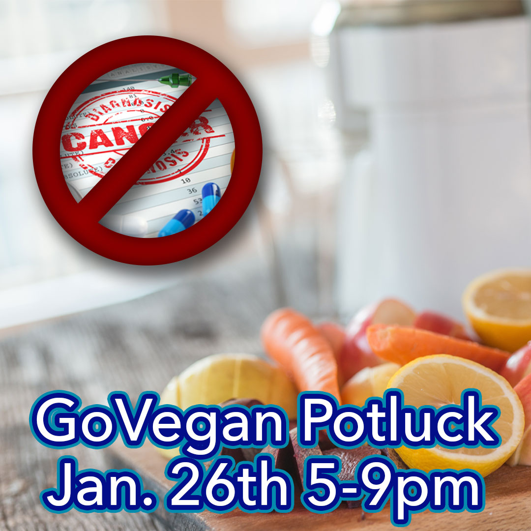 A night with Ann Fonfa, Sabina Torrieri and Luis Garcia is to be had at our GoVegan Potluck on Jan. 26th.