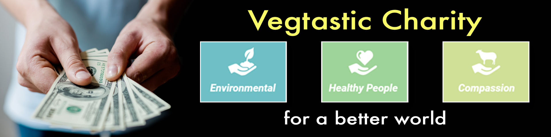 Vegtastic Charity - for a better world